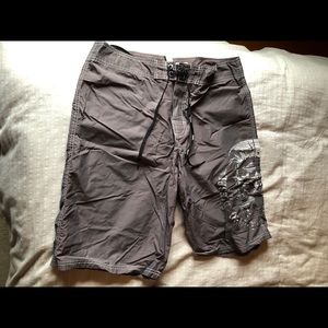 Diesel Industry Beachwear Brown Swim Trunks Sz L